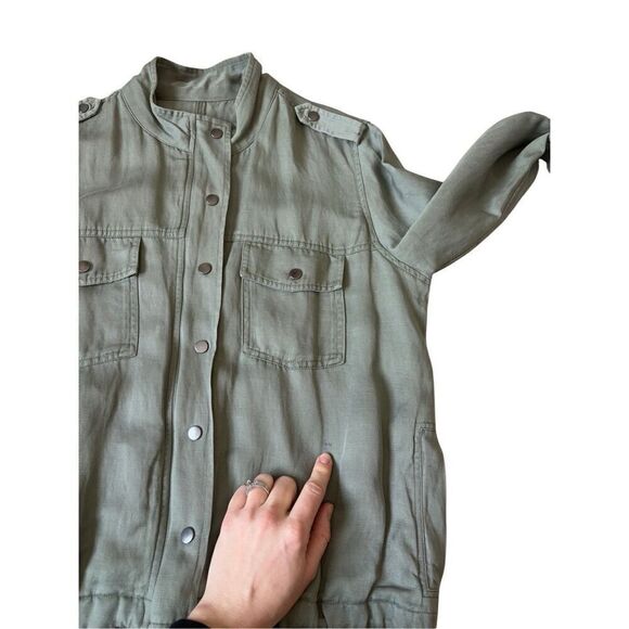 Rails Collins Jacket size S Utility Full zip Military Olive Green - Picture 4 of 14